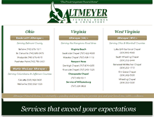 Tablet Screenshot of altmeyer.com